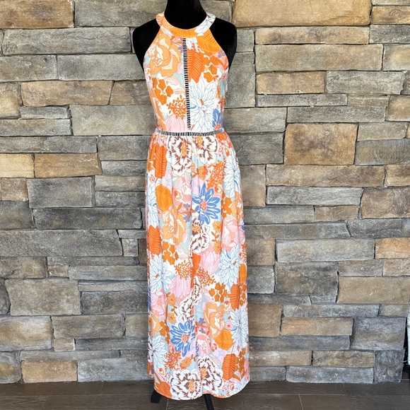 Zesica Dresses & Skirts - Zesica Halter Neck Beach Maxi